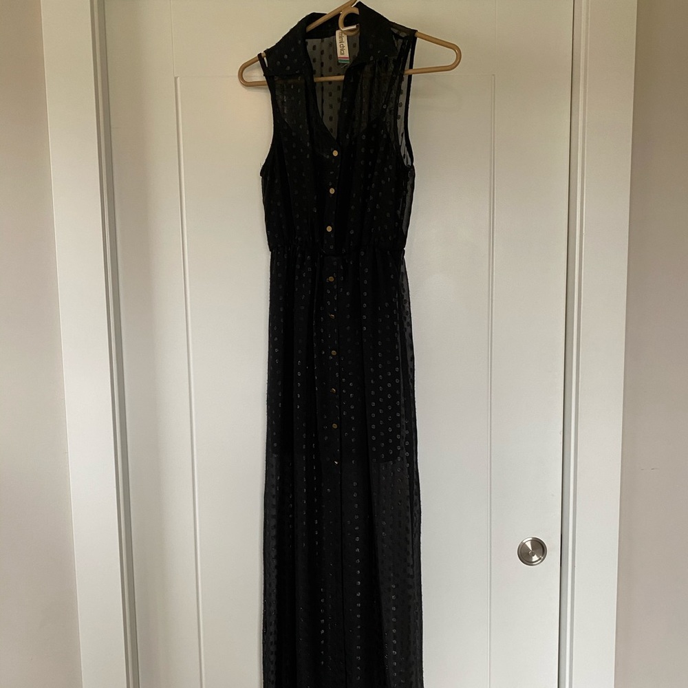 Black dress.